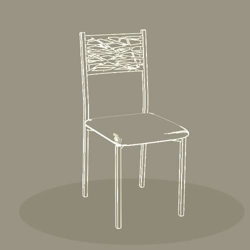 Dimensiones de la silla