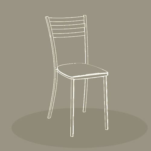 Dimensiones de la silla
